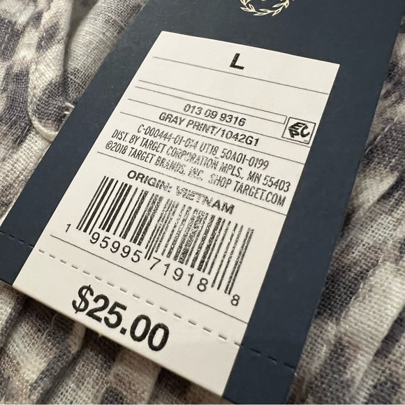 Lot of 2 Universal Thread Linen Maxi Dress M/L Cardigan Sage Green Gray - Picture 5 of 12